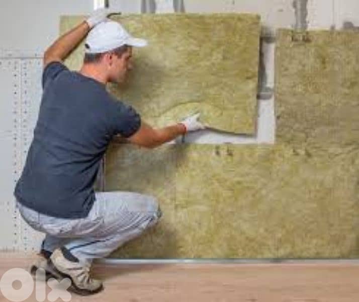 acoustic insulation /sound insulation with perforated boards 0