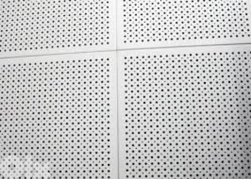 acoustic insulation /sound insulation with perforated boards 1