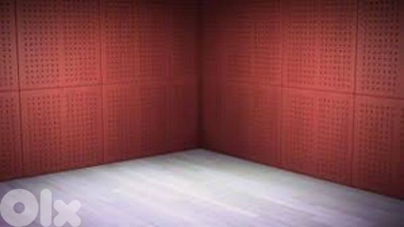 acoustic insulation /sound insulation with perforated boards 2