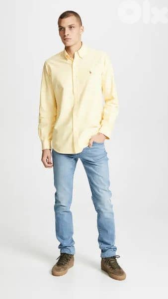 Authentic Polo shirt yellow m to xxL 5