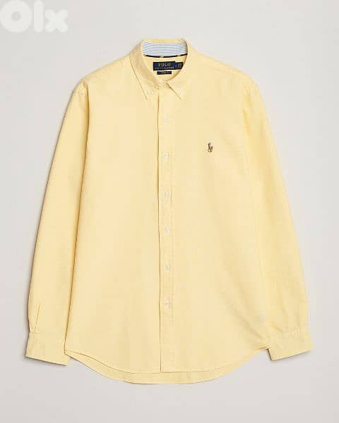 Authentic Polo shirt yellow m to xxL 8