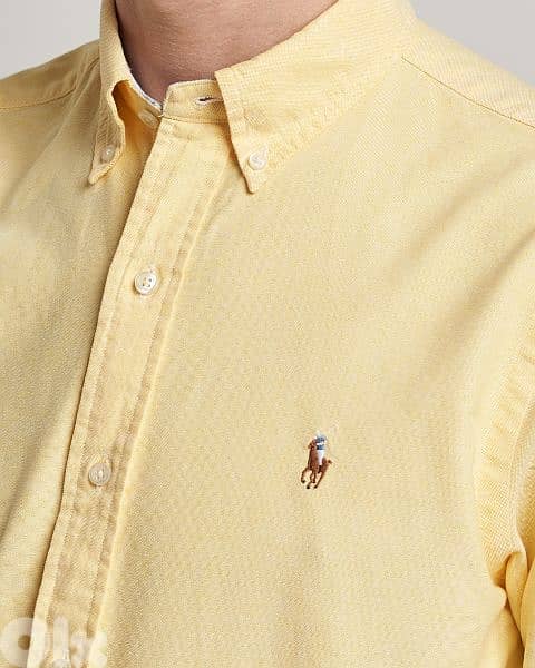 Authentic Polo shirt yellow m to xxL 10