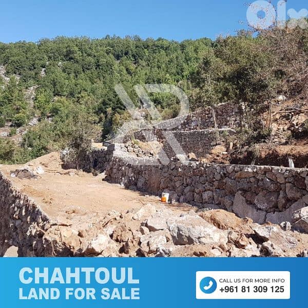 Beautiful Land for Sale in chahtoul - أرض للبيع في شحتول 4