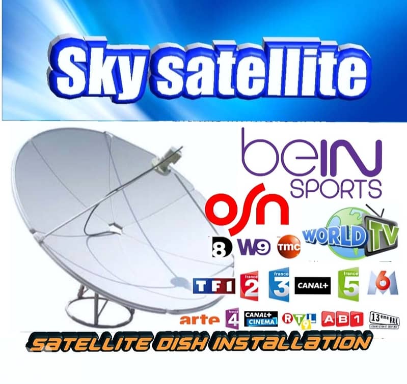 SKY-SAT EU-R57 (SATELLITE) ستلايت فضائي 0