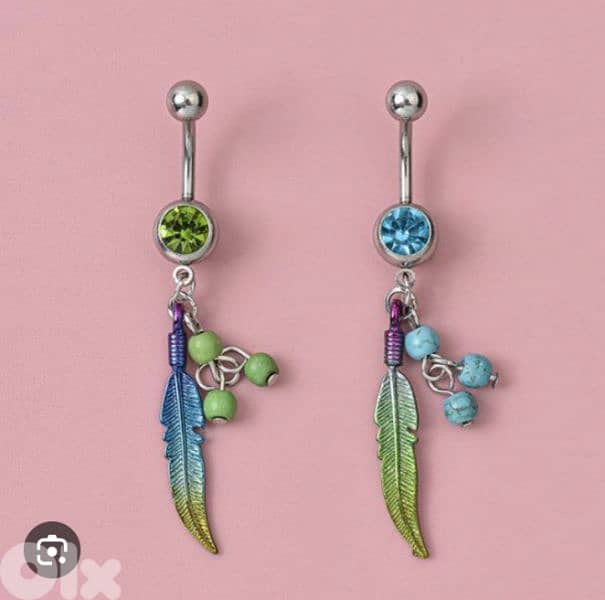 waterproof belly piercings collection 9