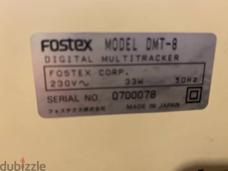 fostex mixer for recording in an excellent condition 2