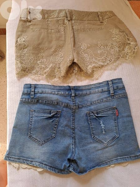 shorts size 38-40. . . 25 dollars each 1