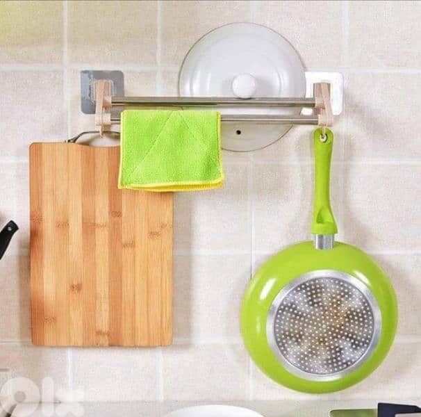 bathroom or kitchen double towels hanger 2
