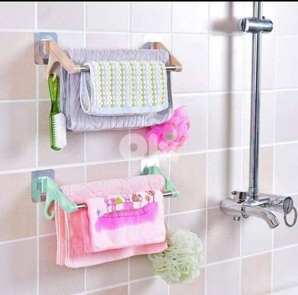 bathroom or kitchen double towels hanger 0