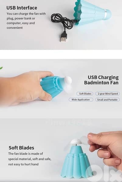 Portable Fan to fight the heat 5