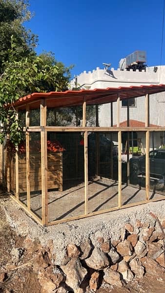 Wooden Dog Houses بيوت كلاب 8