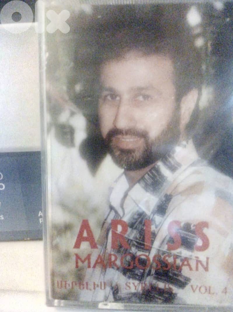 Ariss margossian armenian singer audio cassette 0