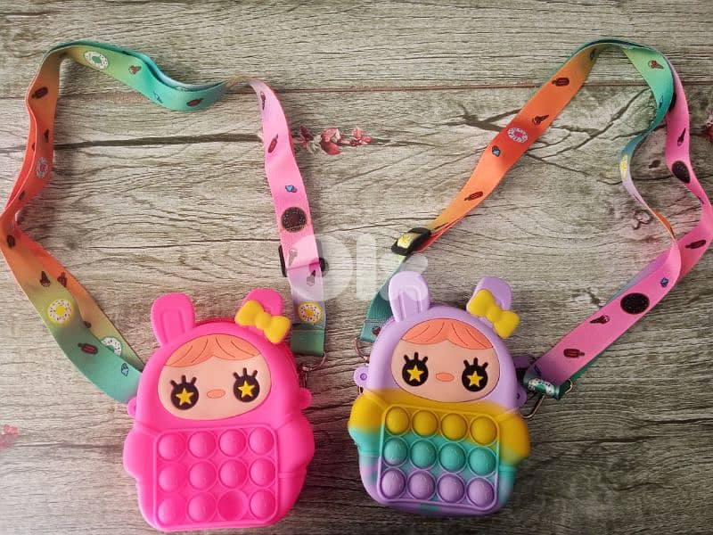 adorable  popit cross bags for girls 2