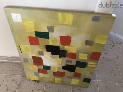 Wall painting on canvas 60*50.