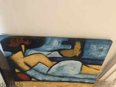 Wall painting for bedrooms. Like new. Canvas 60*50