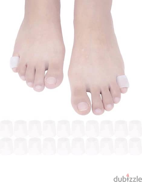 ELECDON Pinky Toe Sleeves gel corn cushion pads 0
