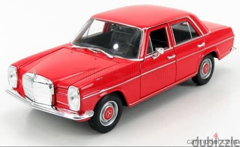 Mercedes W115 diecast car model 1:24.
