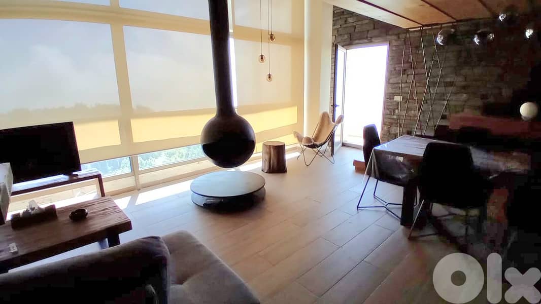 CHALET for sale in faqra/ Furnished/Decorated/Garden 6