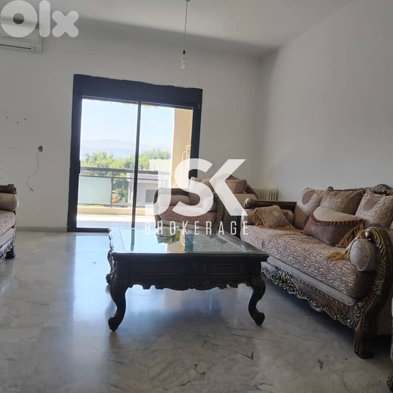 L12625-Partly furnished Apartment for Rent In Ajaltoun 0