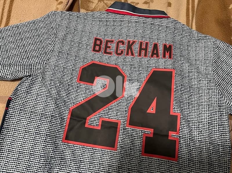 manchester united rare special 92 umbro kit for david beckham 24 1