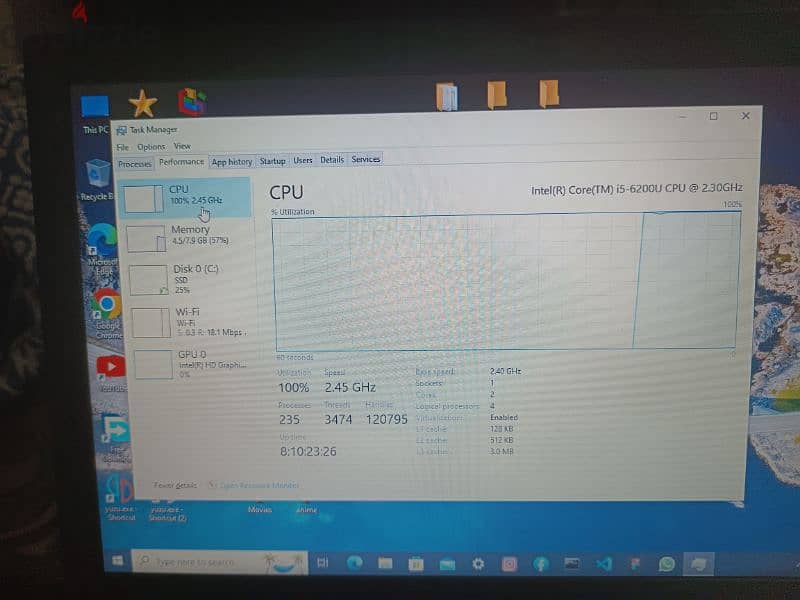 laptop acer TravelMate P449-M 5