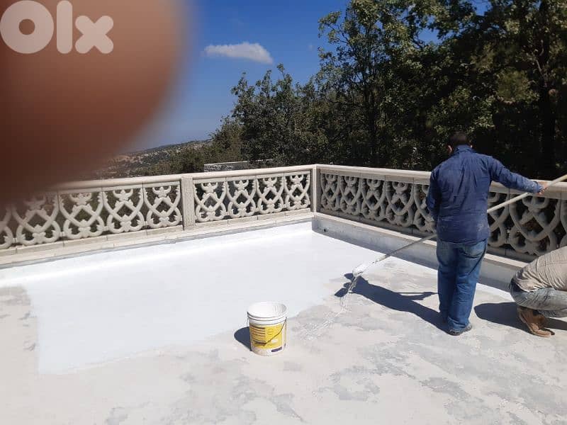 كافة اعمال الترميم الداخلي والخارجي ومنع النش والدهان واعمال الديكور 1