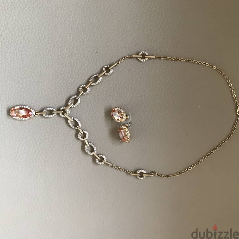 3 necklace and earring sets sold separetly 0