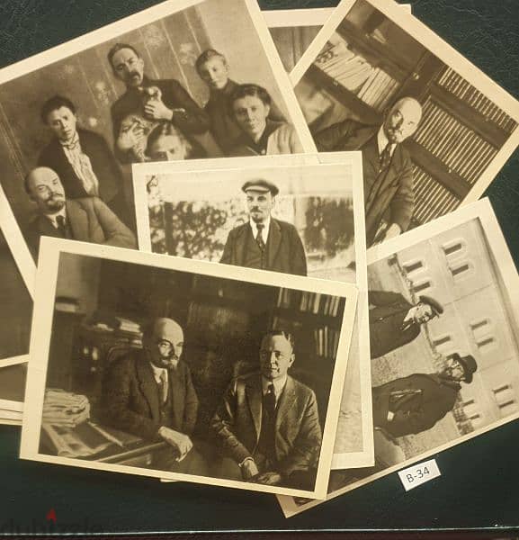 1969 Lenin in the Kremlin set of 18 rare postcards.  Lot# B-34 2