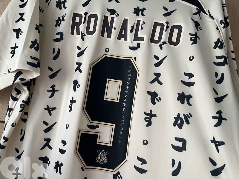 corinthians paulista 1910 - ronaldo  japan special jersey nike edition 3