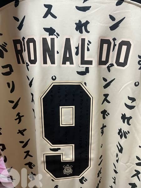 corinthians paulista 1910 - ronaldo  japan special jersey nike edition 4