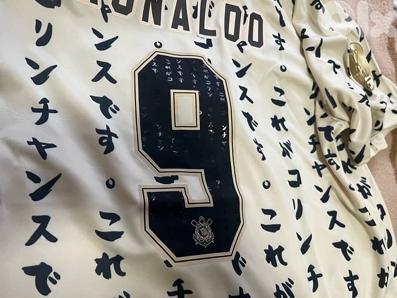 corinthians paulista 1910 - ronaldo  japan special jersey nike edition 6