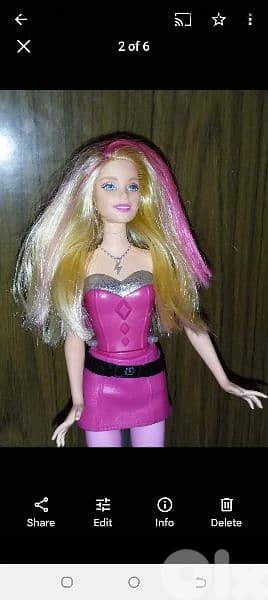 PRINCESS POWER Barbie Mattel wearing mechanism Good doll flexi legs=24 2