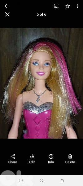 PRINCESS POWER Barbie Mattel wearing mechanism Good doll flexi legs=24 0
