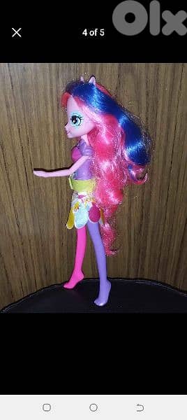 PINKYE PIE MY LITTLE PONY Equestria Rainbow Rocks Still Good doll=15$ 3