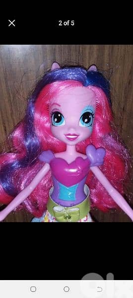 PINKYE PIE MY LITTLE PONY Equestria Rainbow Rocks Still Good doll=15$ 1