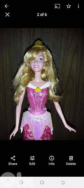 Barbie SLEEPING BEAUTY SPARKLING PRINCESS Mattel 2012 Great doll=23$ 0