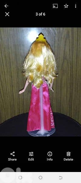Barbie SLEEPING BEAUTY SPARKLING PRINCESS Mattel 2012 Great doll=23$ 3