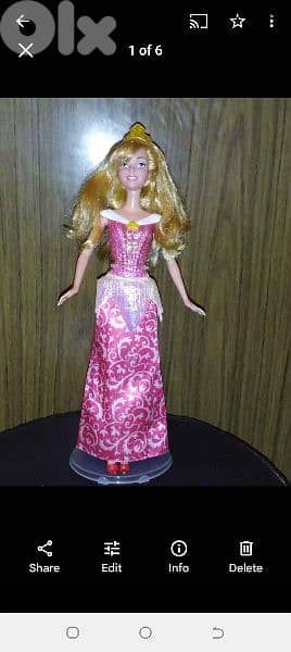 Barbie SLEEPING BEAUTY SPARKLING PRINCESS Mattel 2012 Great doll=23$ 4