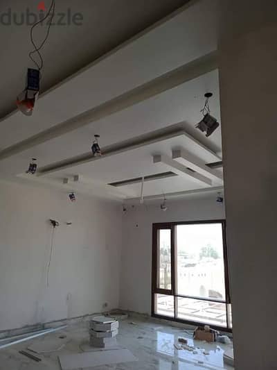 كافت اعمال الديكورات دهان حيطان ابواب خشب حديد