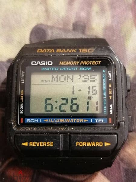 casio data bank 150 1