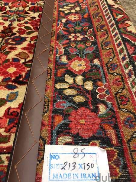 سجادعجمي. صباغ نباتي. PersianCarpet. Antique. أنتيك 6