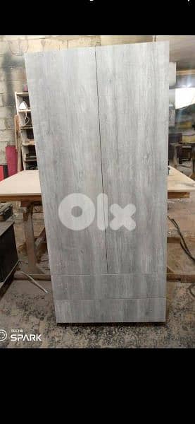 خزانة درفتين عرض 80 سم 0