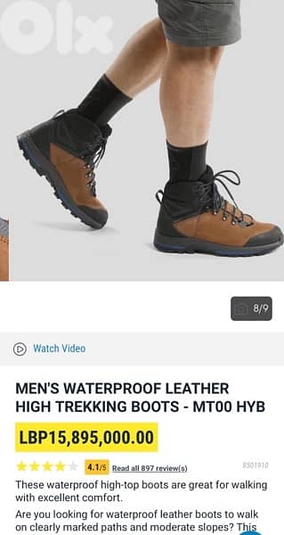 trekking hiking  shoes 2