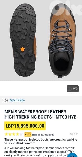 trekking hiking  shoes 3