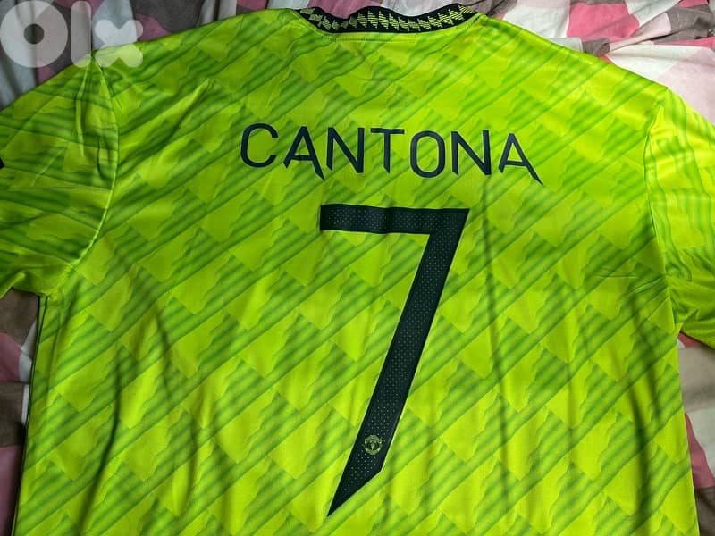 Manchester United Cantona 7 away adidas 2022 limited edition kit 0