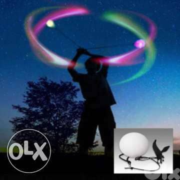 Spin Led Ball Poi Bali Spin Balls 1