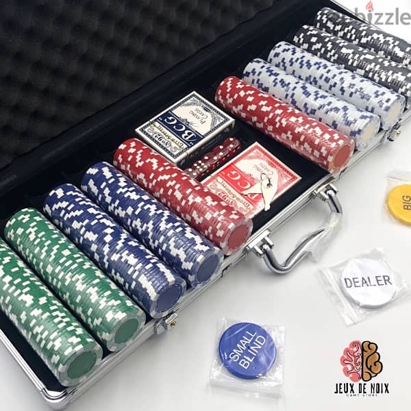 Diced poker set 0