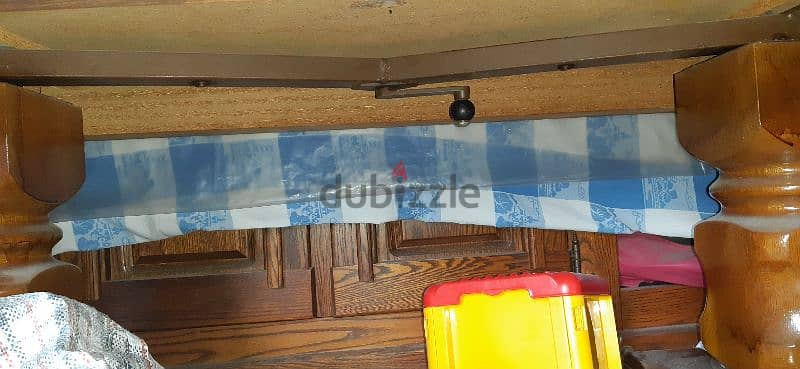 طلولة نص كبيرة بتعلا هيدروليك خشب سنديان الماني وجها سيراميك رسم ايد 3