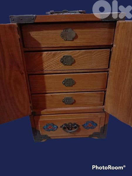 Superb Late 19th. century Chinese Jewellery wooden Box 3