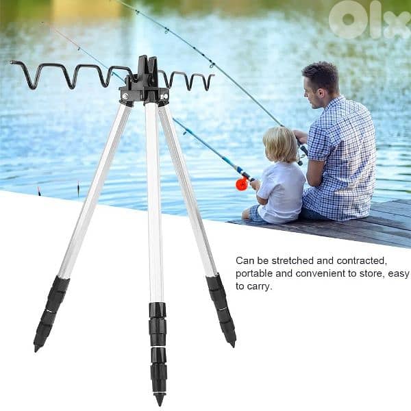 aluminium fishing tripod 2